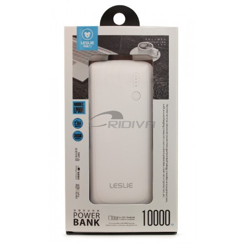 Išorinė baterija POWER BANK Leslie LP005 10000mAh